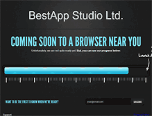 Tablet Screenshot of bestapp-studio.com